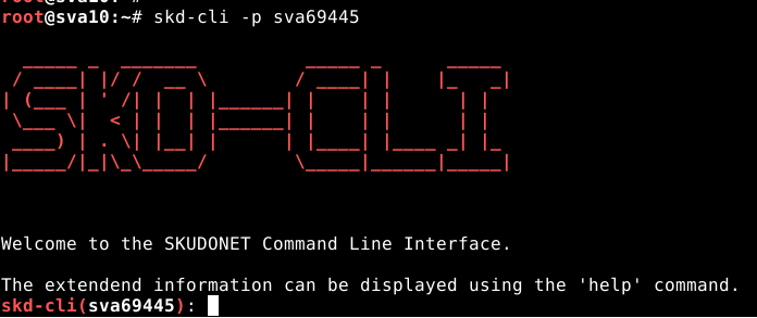 sdk-cli command line interfaz